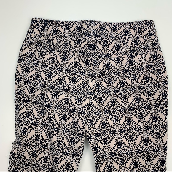 Ann Taylor Loft The Riviera Pant Marisa Geometric - Picture 4 of 10